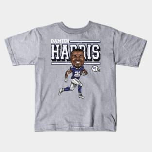 Damien Harris Buffalo Cartoon Kids T-Shirt